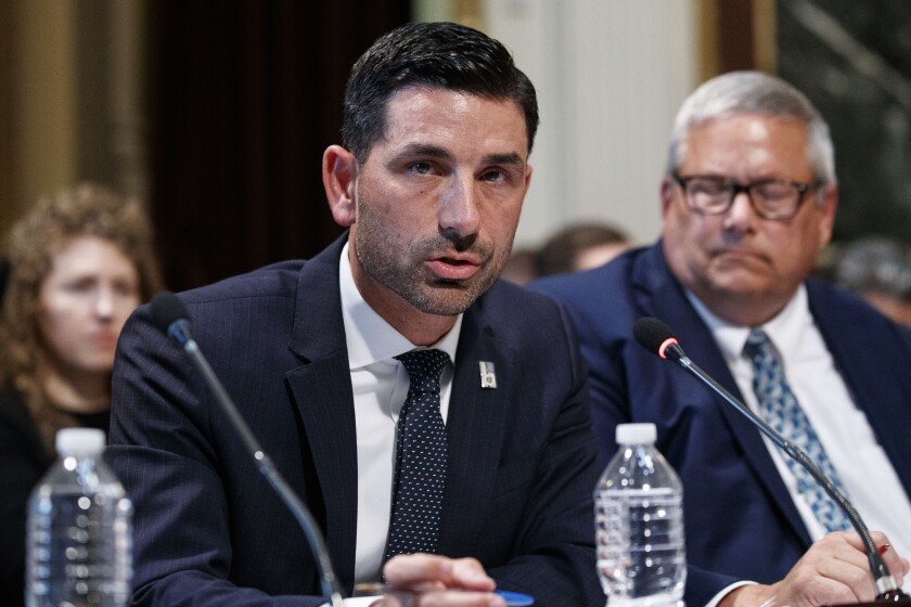 Chad Wolf is acting secretary of the Homeland Security Department.