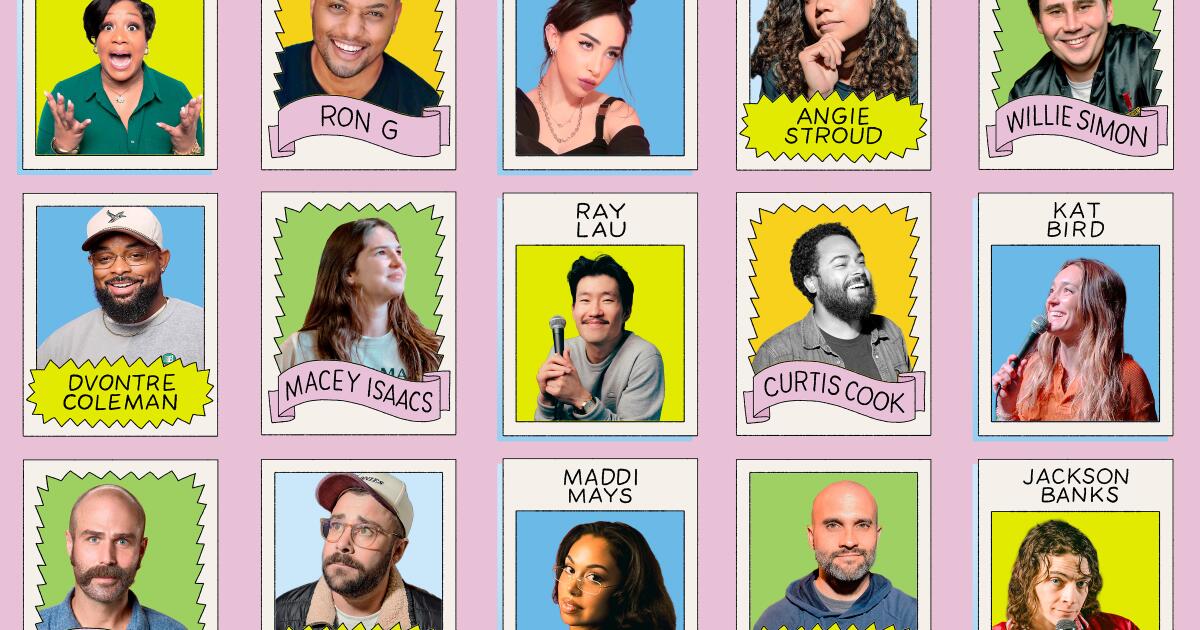 15 L.A. comics you need to know now, according to club bookers 15 L.A. comics you need to know now, according to club bookers