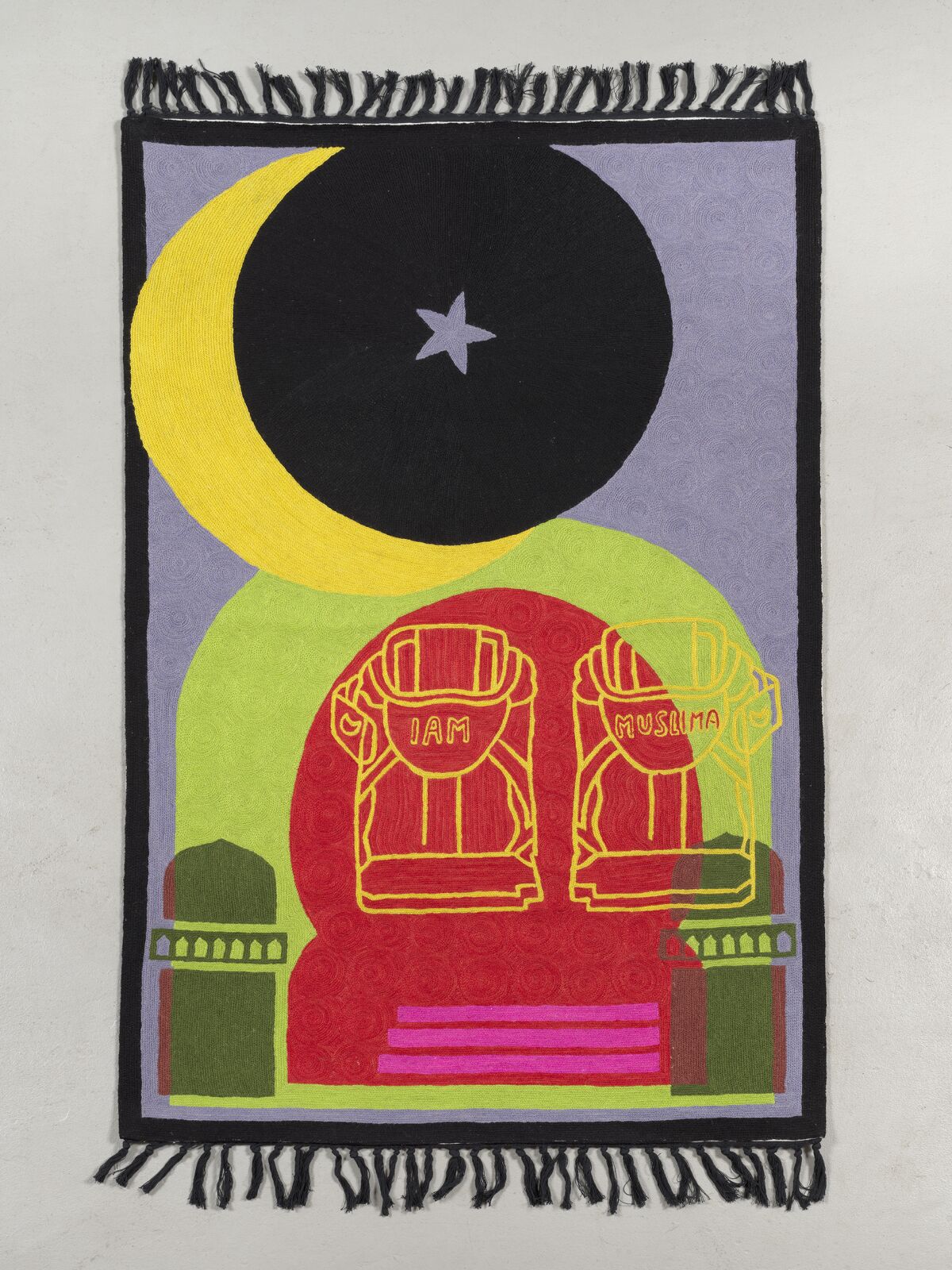 Artist Baseera Khan's "Purple Heart," 2017
