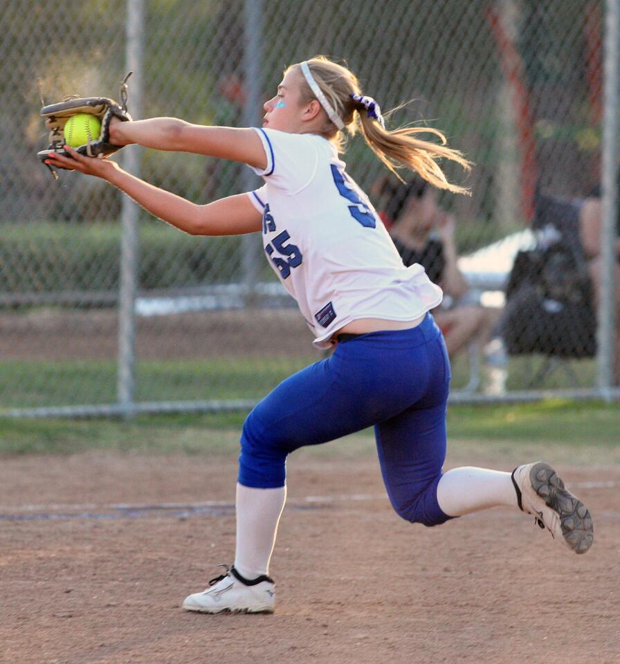 Photo Gallery: Burbank defeats Burroughs' in extra-inning rival softball game