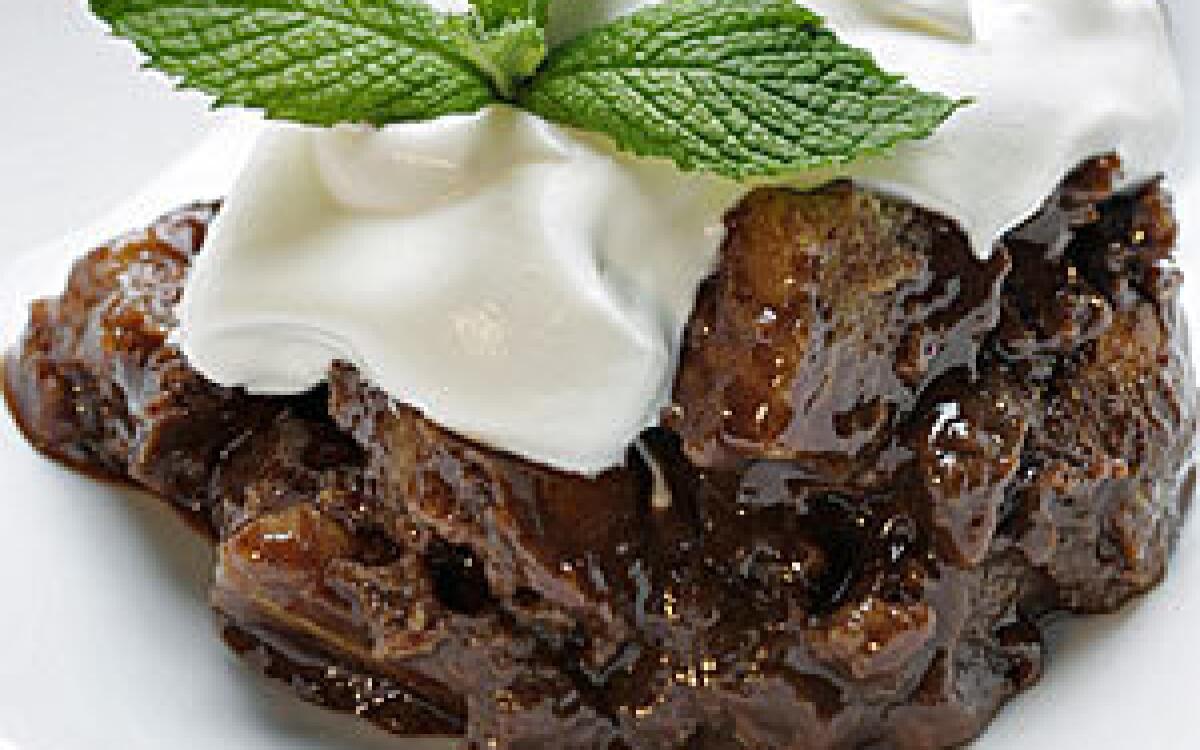 Ocean Avenue Chocolate Bread Pudding