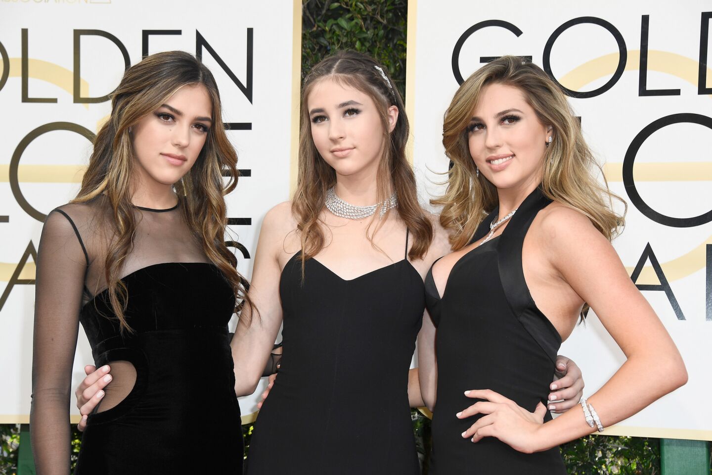 The three daughters of Sylvester Stallone and his wife, former model Jennifer Flavin, attended the 2016 Golden Globes with their parents. That year, their father won the Golden Globe for actor in a supporting role in a motion picture for his role in "Creed."