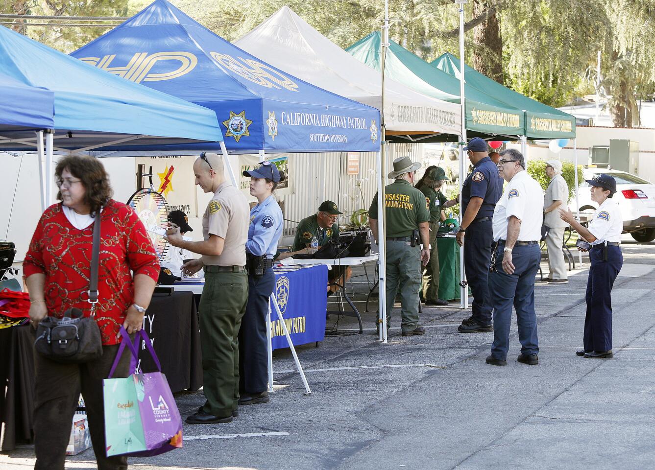 Photo Gallery: National Night out at Crescenta Valley Sheriff's Station