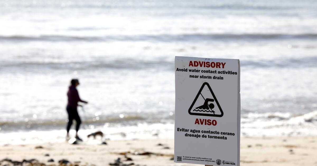 Don't swim at these beaches in L.A. County on Memorial Day weekend
