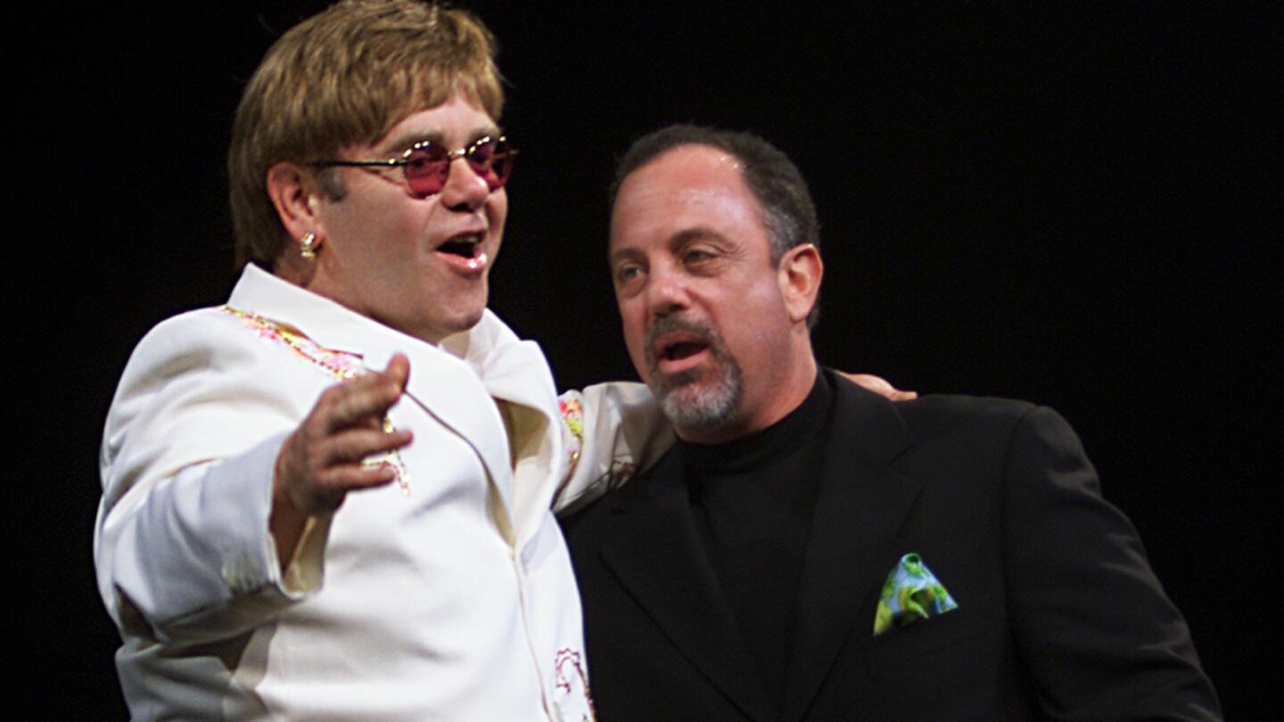 Elton John and Billy Joel sparred in 2011 after John derided Joel for giving creativity a backseat to alcoholism in a Rolling Stone article. "I'm only trying to help," John said on the "Today" show, giving his version of an apology. "It comes from a place of love, and it's tough love."