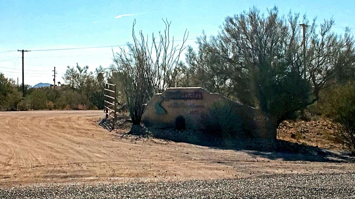 Gentle Path at the Meadows is a sex addiction center in Wickenburg, Ariz., about an hour’s drive northwest of Phoenix.