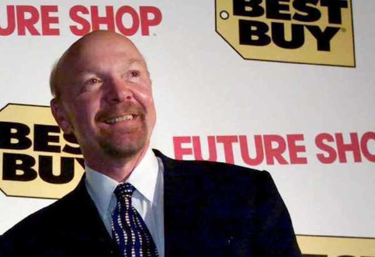 Richard Schulze (shown in 2001) has offered to buy Best Buy's outstanding shares.