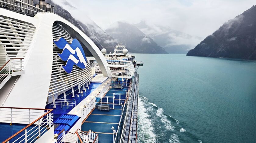 The Ruby Princess, in prior seasons, visited Tracy Arm Fjord in Alaska. The cruise line has canceled summer excursions to Alaska.