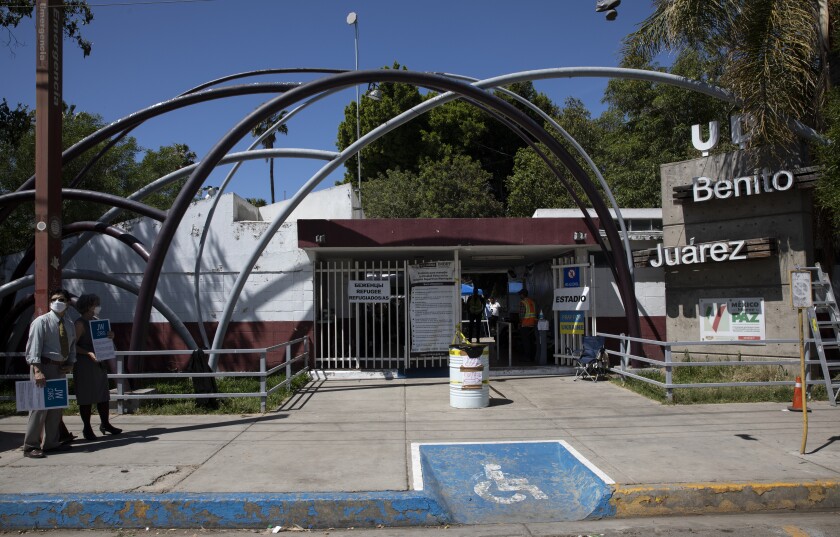 Benito Juarez, a sports complex converted into a shelter for Ukrainians in Tijuana