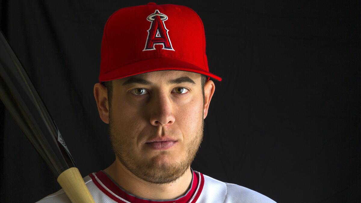 Angels infielder C.J. Cron played 58 games at first base last season and 50 as designated hitter.