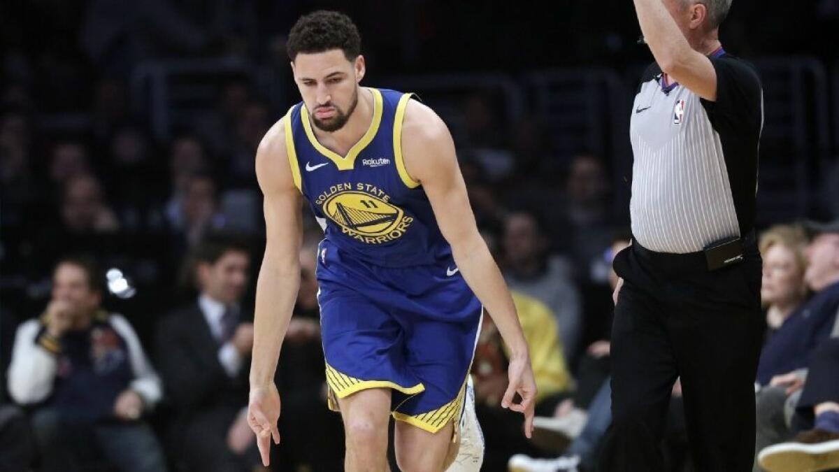 It's almost surreal for Klay Thompson to think he's a four-time All-Star -  Los Angeles Times
