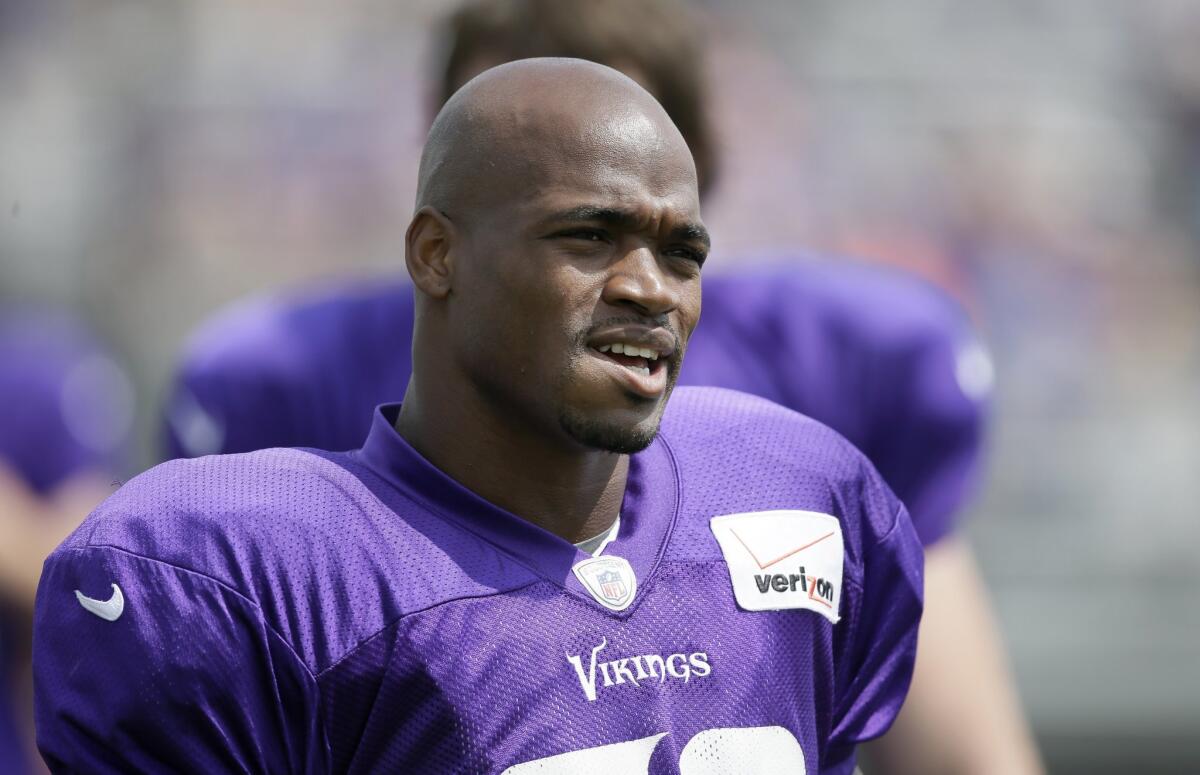 Adrian Peterson went on a Twitter rant Thursday afternoon.