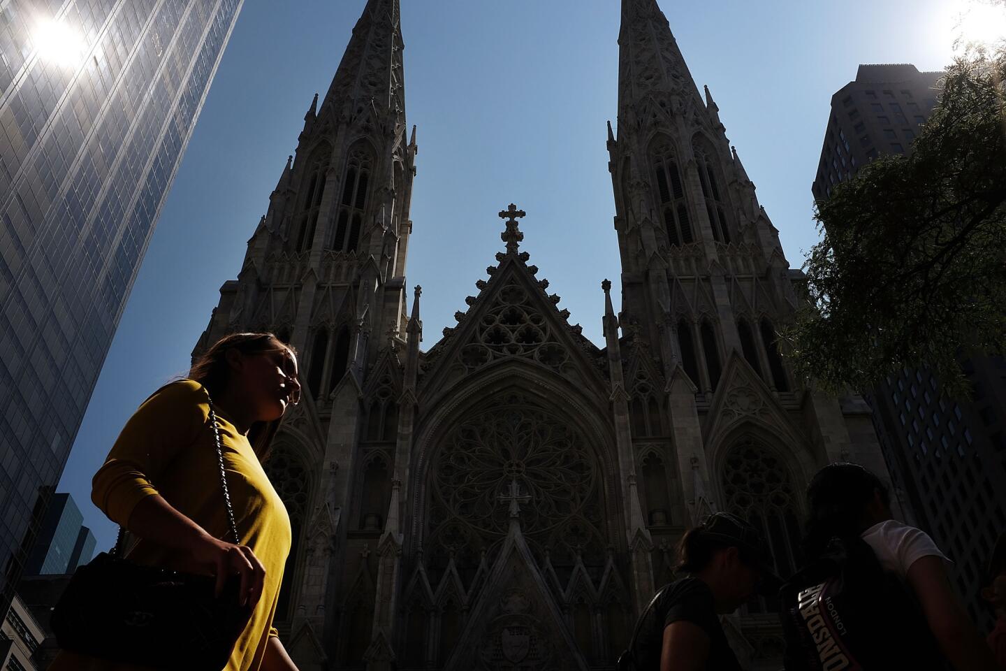 St. Patrick's Cathedral prepares for papal visit