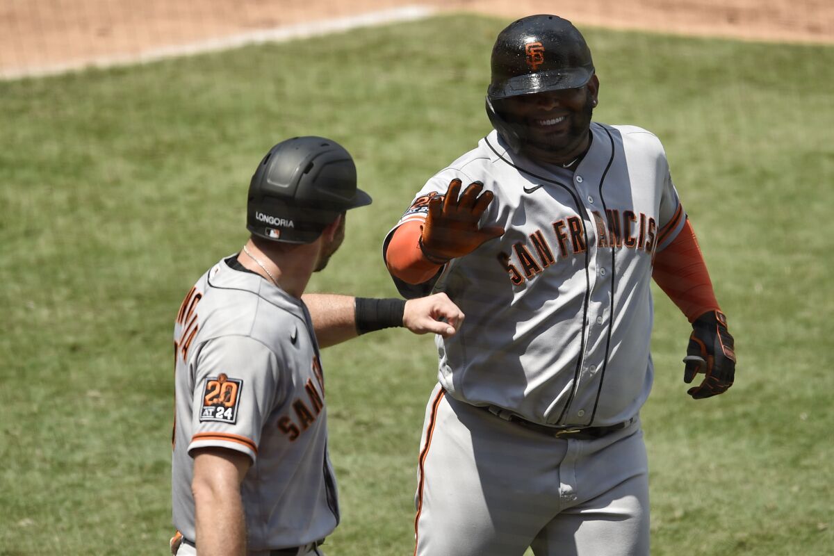 Pablo Sandoval CLUTCH Game Tying 2-Run Home Run