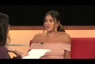 Gina Rodriguez crushes on 'Broad City'