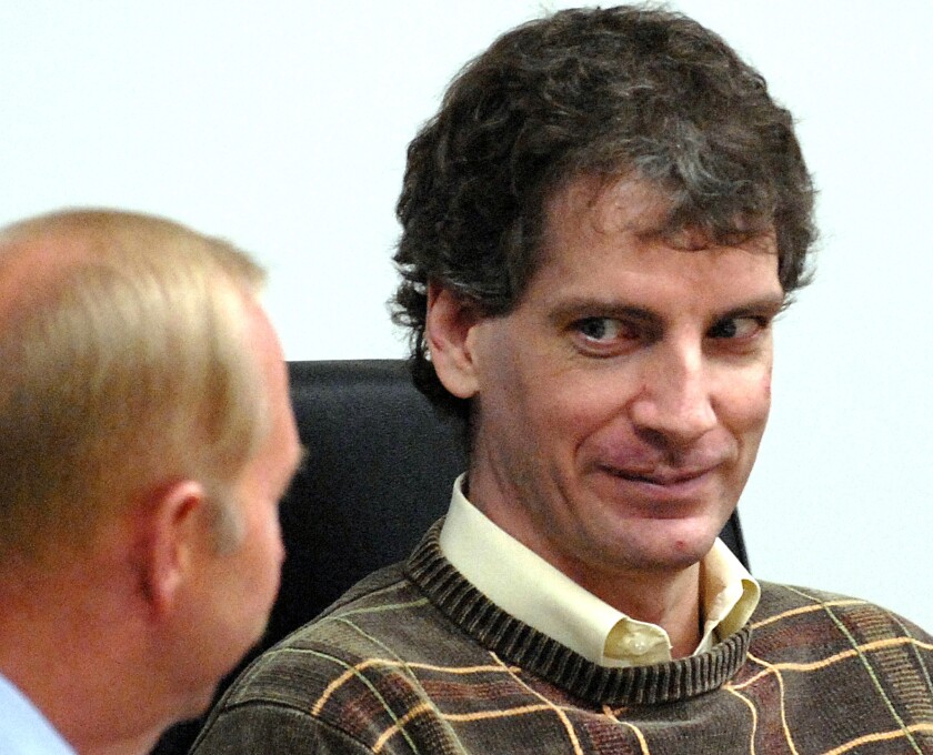 Joseph Edward Duncan III, right, shown in 2006.