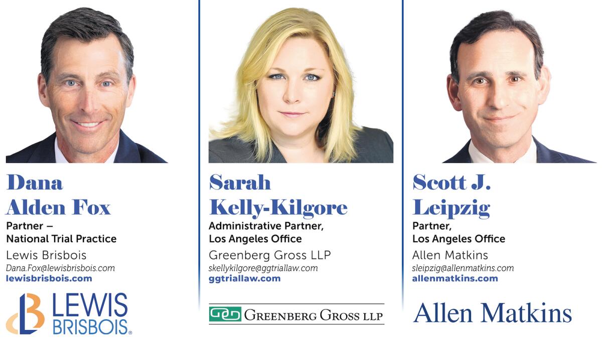 three top litigators