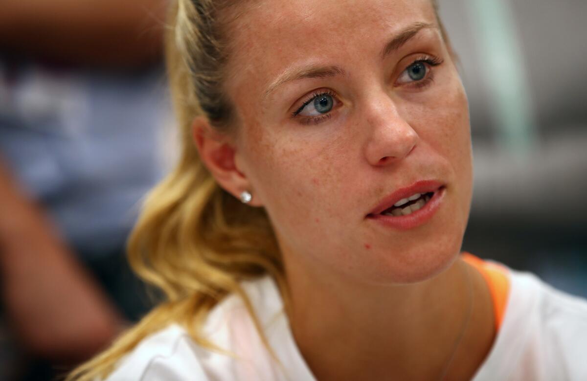 Angelique Kerber, de Alemania.