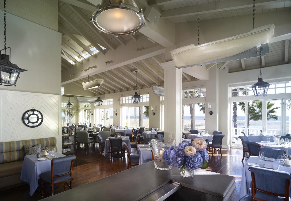 One Pico restaurant at Shutters on the Beach will be serving Italian entrees created by Le Sirenuse chef Matteo Temperini.