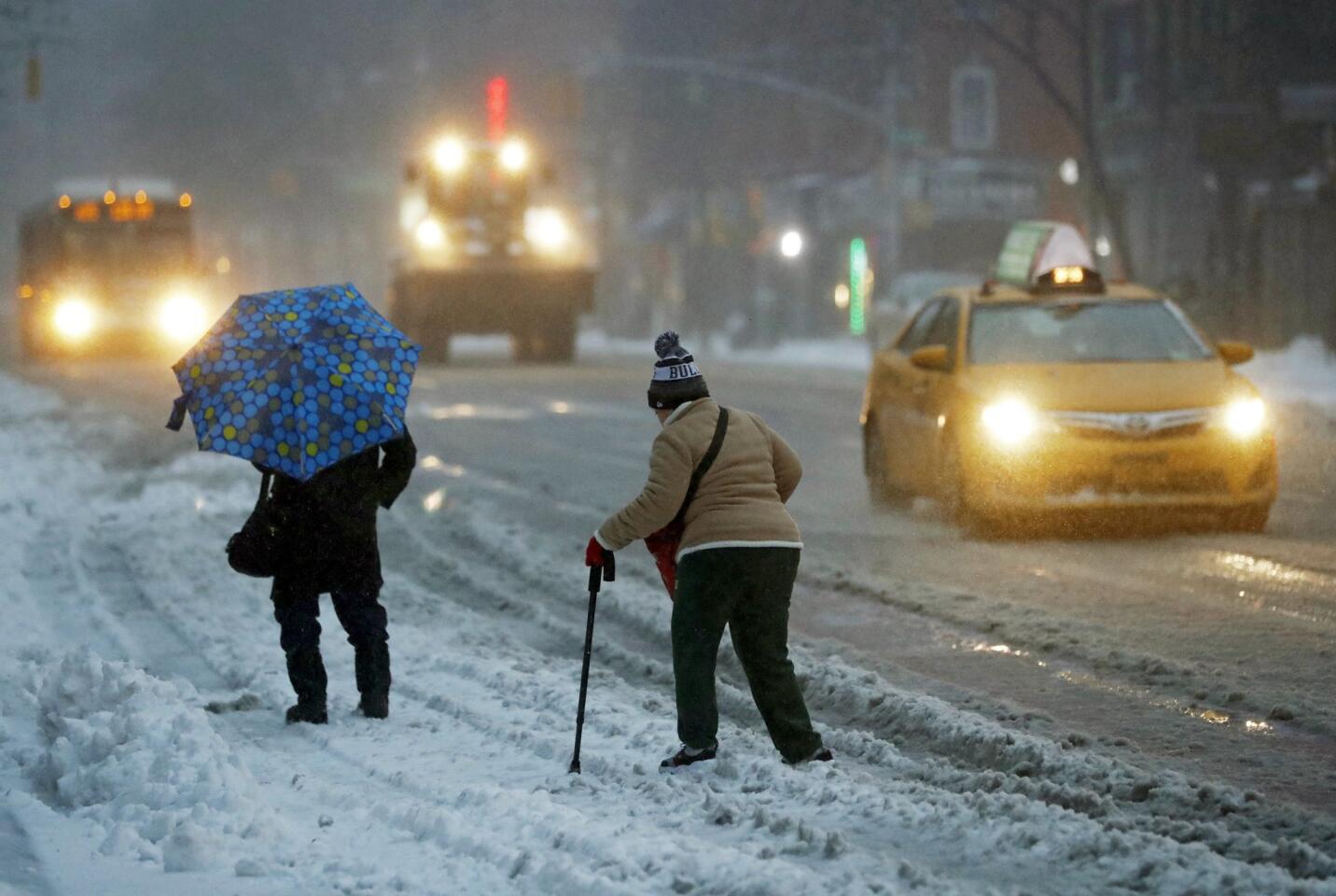 Winter storm blankets Northeast