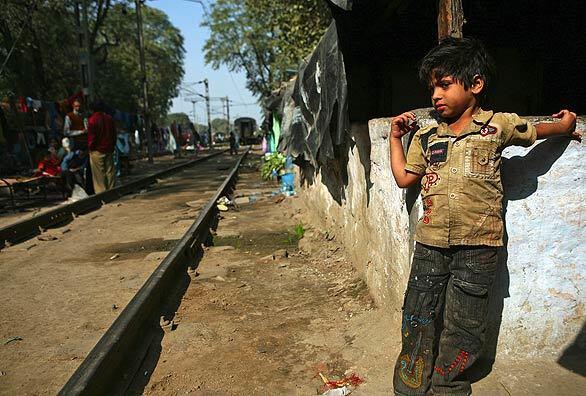 Indian street children