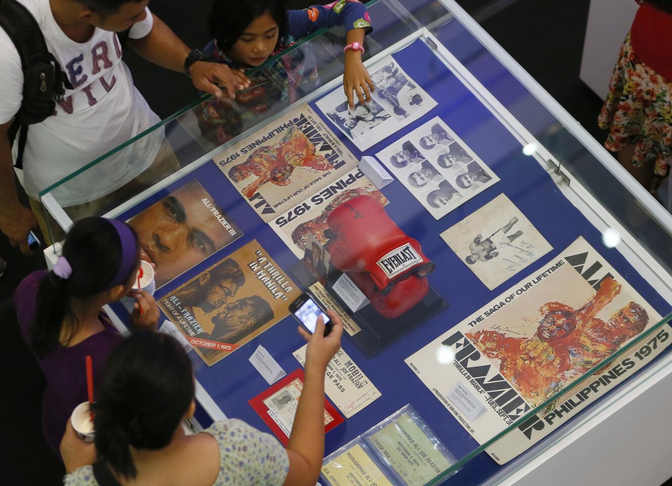 "Thrilla in Manila" exhibit