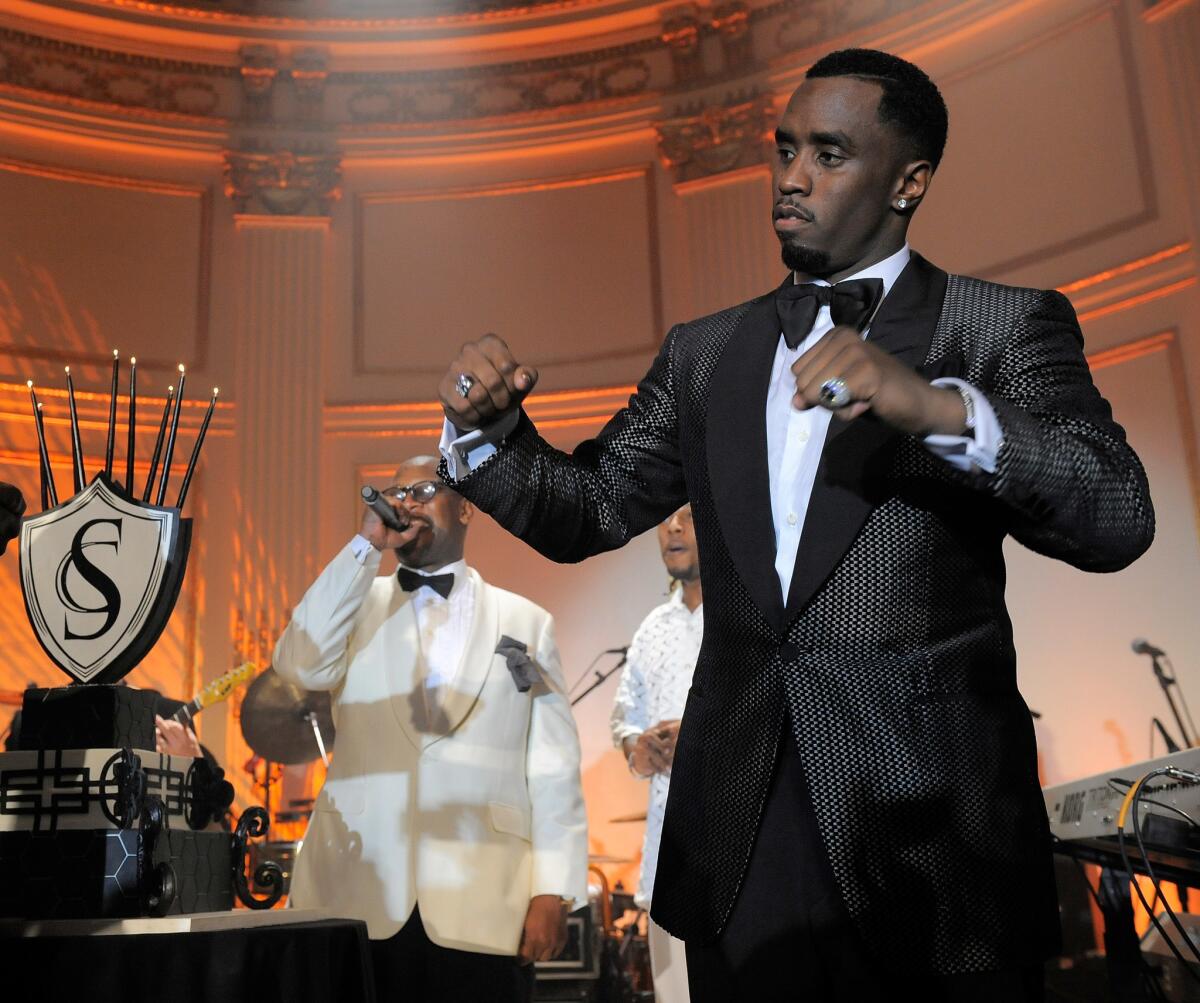 Hip-hop mogul Sean "Diddy" Combs during his birthday celebration presented by his own Ciroc vodka at New York's Plaza Hotel in 2009.