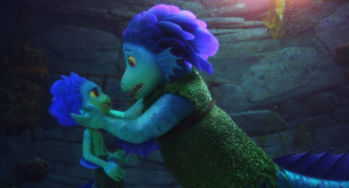 How ‘Luca’s’ sea monsters were brought to life - Los Angeles Times