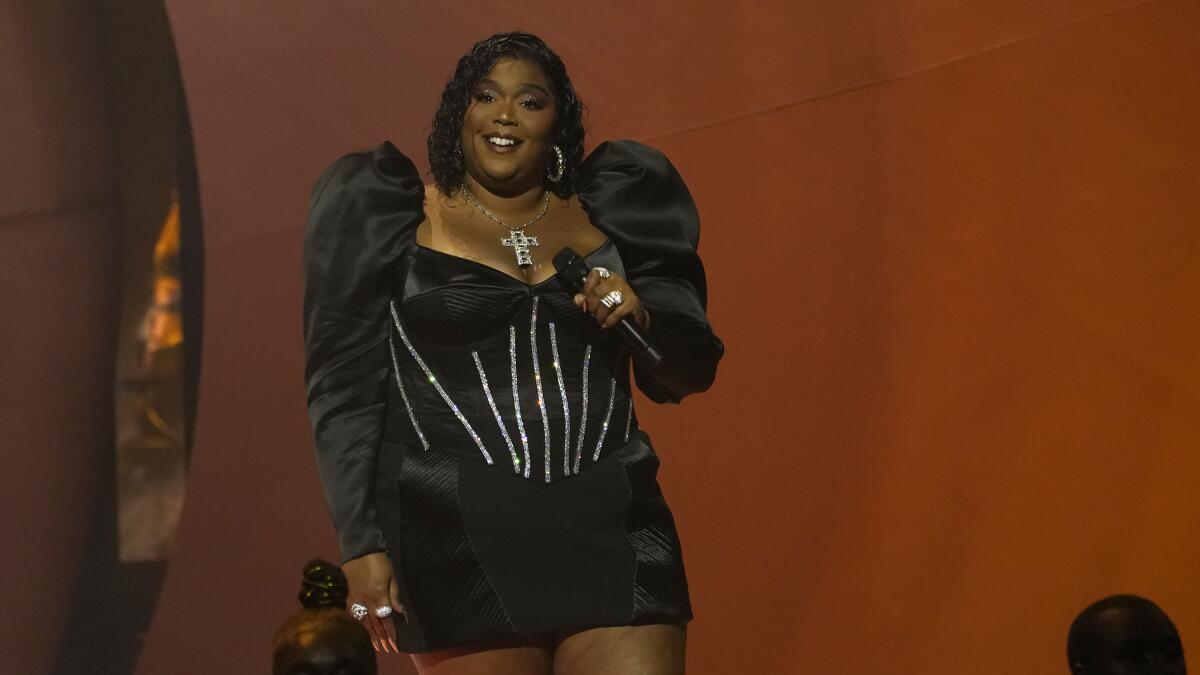 Lizzo Thanks Drag Queens For 'Showing Their Pride' During Concert