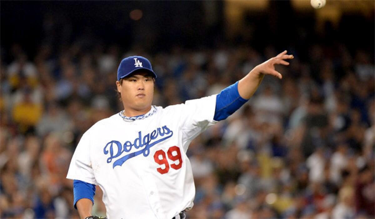 South Korean pitcher Hyun-Jin Ryu has proven to be a valuable part of the Dodgers' rotation since joining the organization in the offseason.