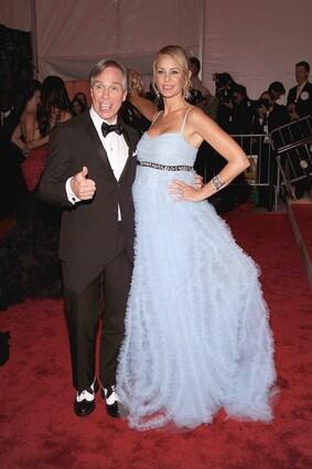 Designer Tommy Hilfiger (L) and wife Dee Ocleppo "The Model As Muse: Embodying Fashion" Costume Institute Gala - Arrivals
