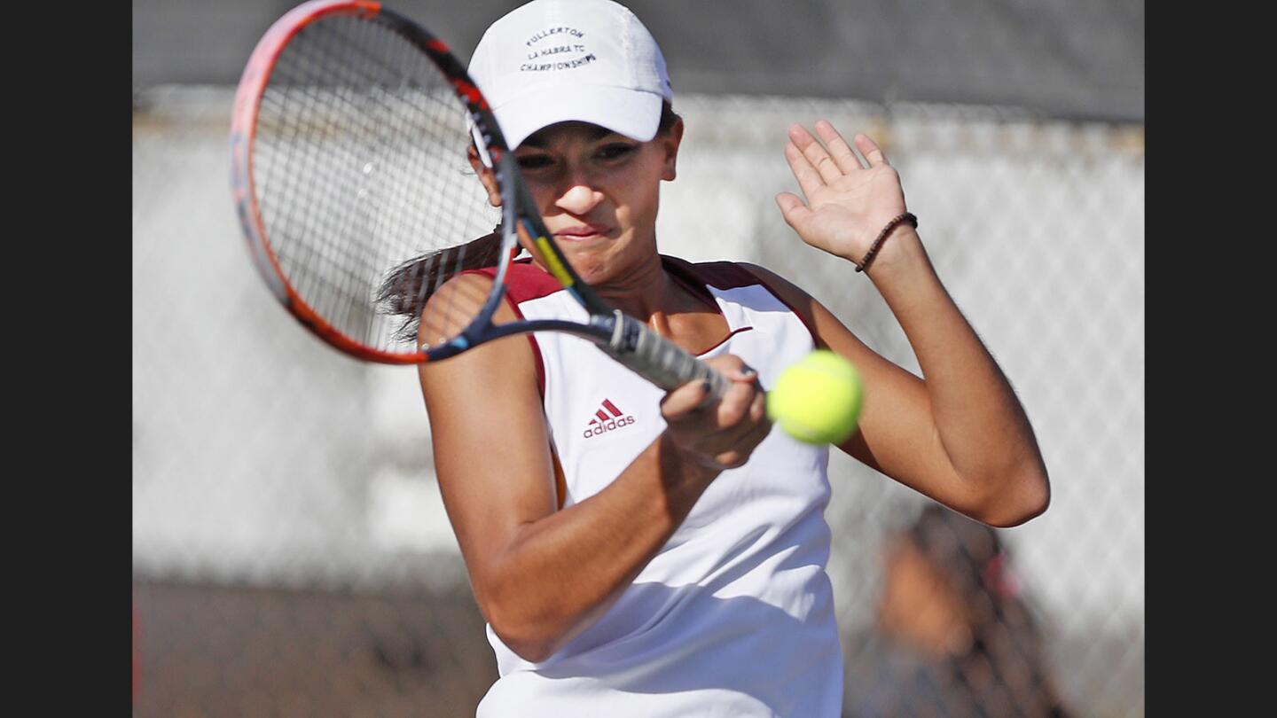 Photo Gallery: La Canada vs. Temple City in Rio Hondo League girls' tennis