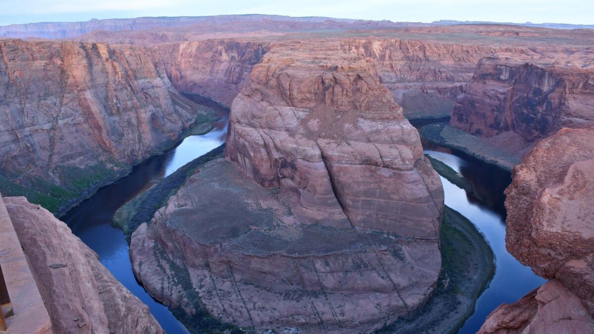 The Colorado River's Horseshoe Bend, just south of Page, Ariz., is part of Glen Canyon National Recreation Area.