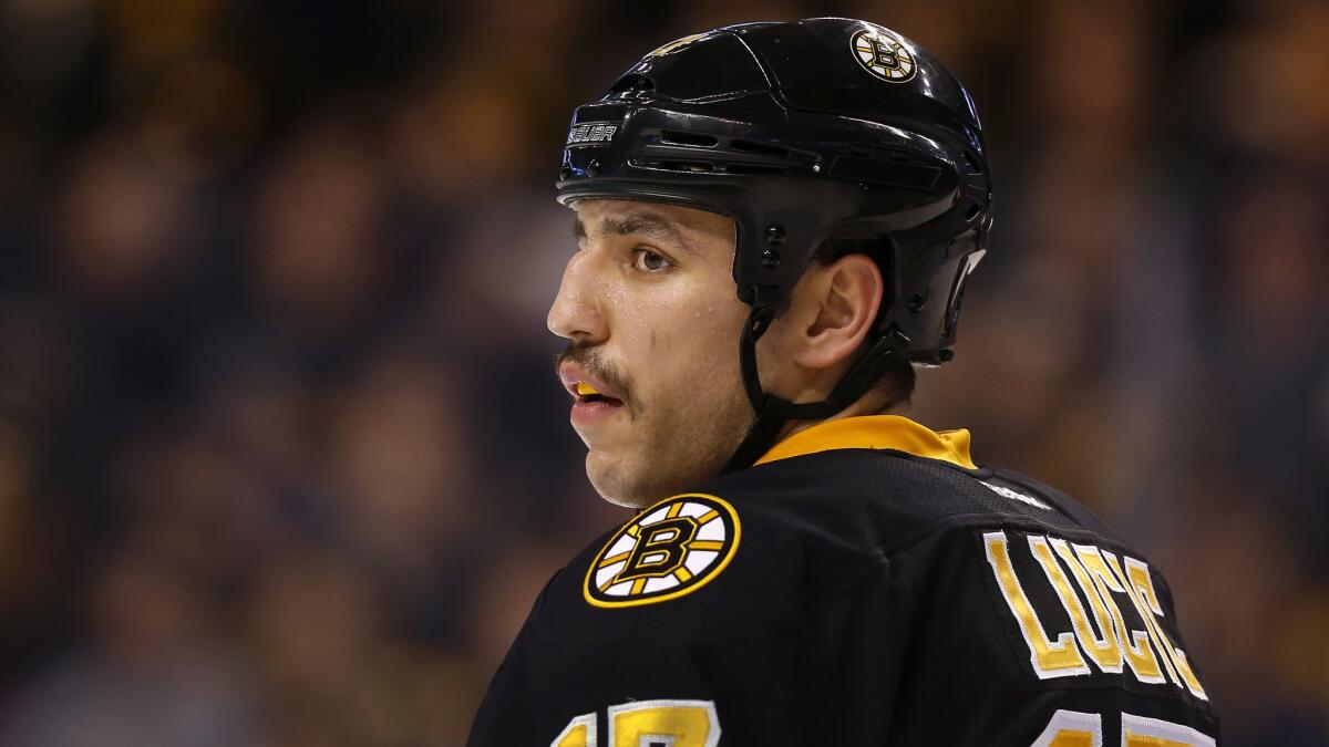 The Kings acquired gritty forward Milan Lucic in a trade with the Boston Bruins on June 26.