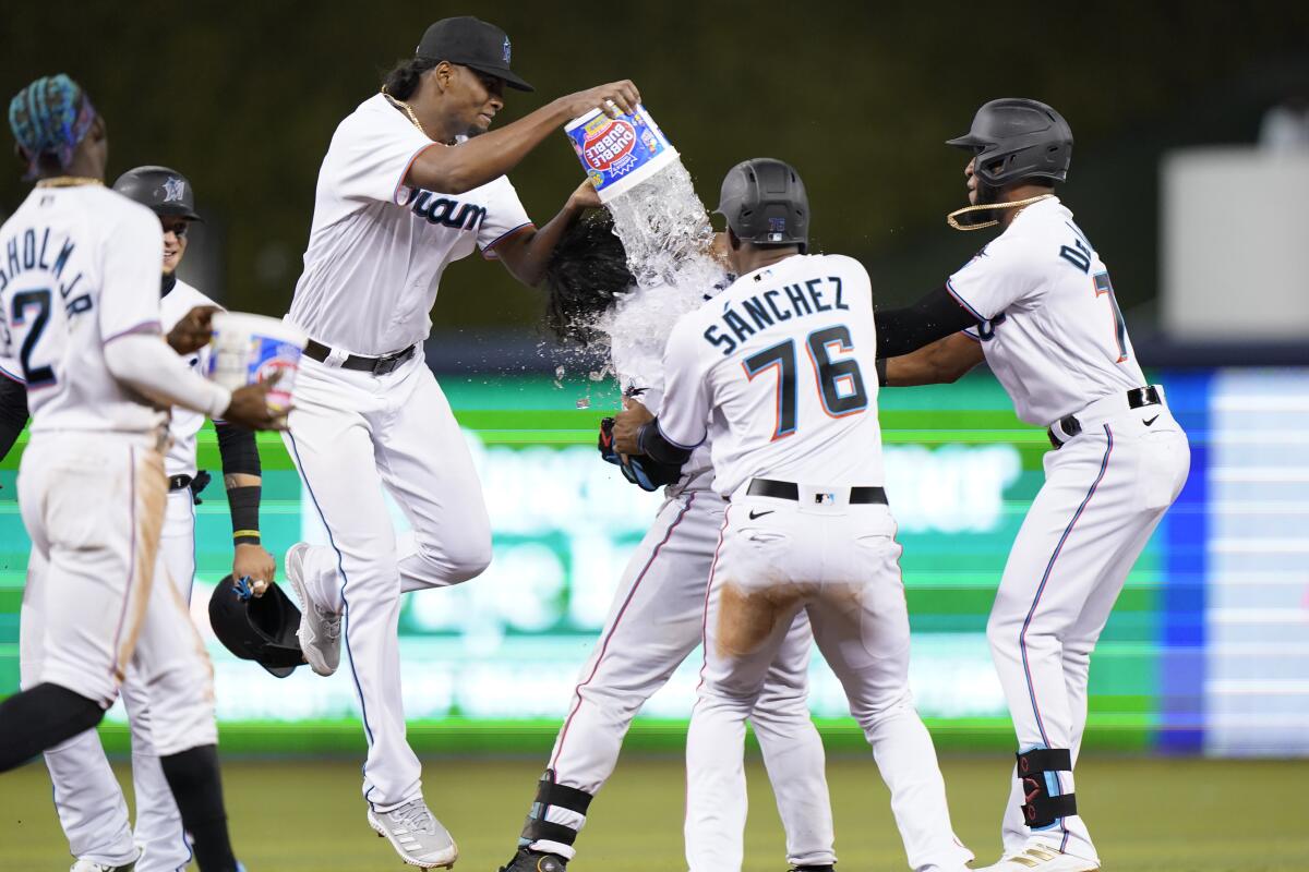 Alfaro's early homer lifts Marlins past Nationals - The San Diego