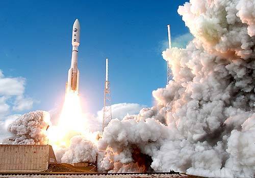 LIFTOFF: NASA's New Horizons, the fastest craft ever built by the space agency, lifts off from Cape Canaveral in Florida. It's expected to reach Pluto in July 2015.