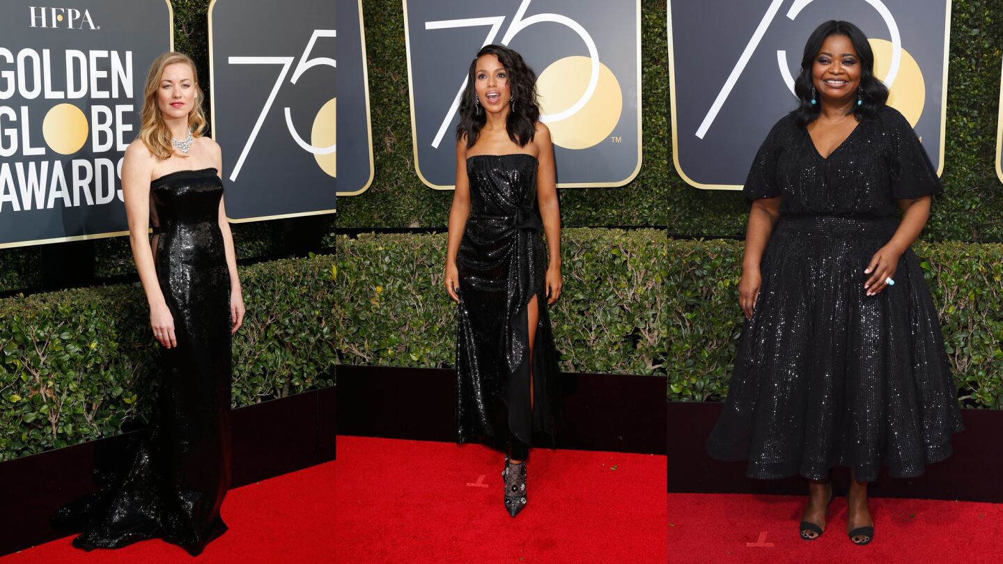 Golden Globes style trends: Sequins