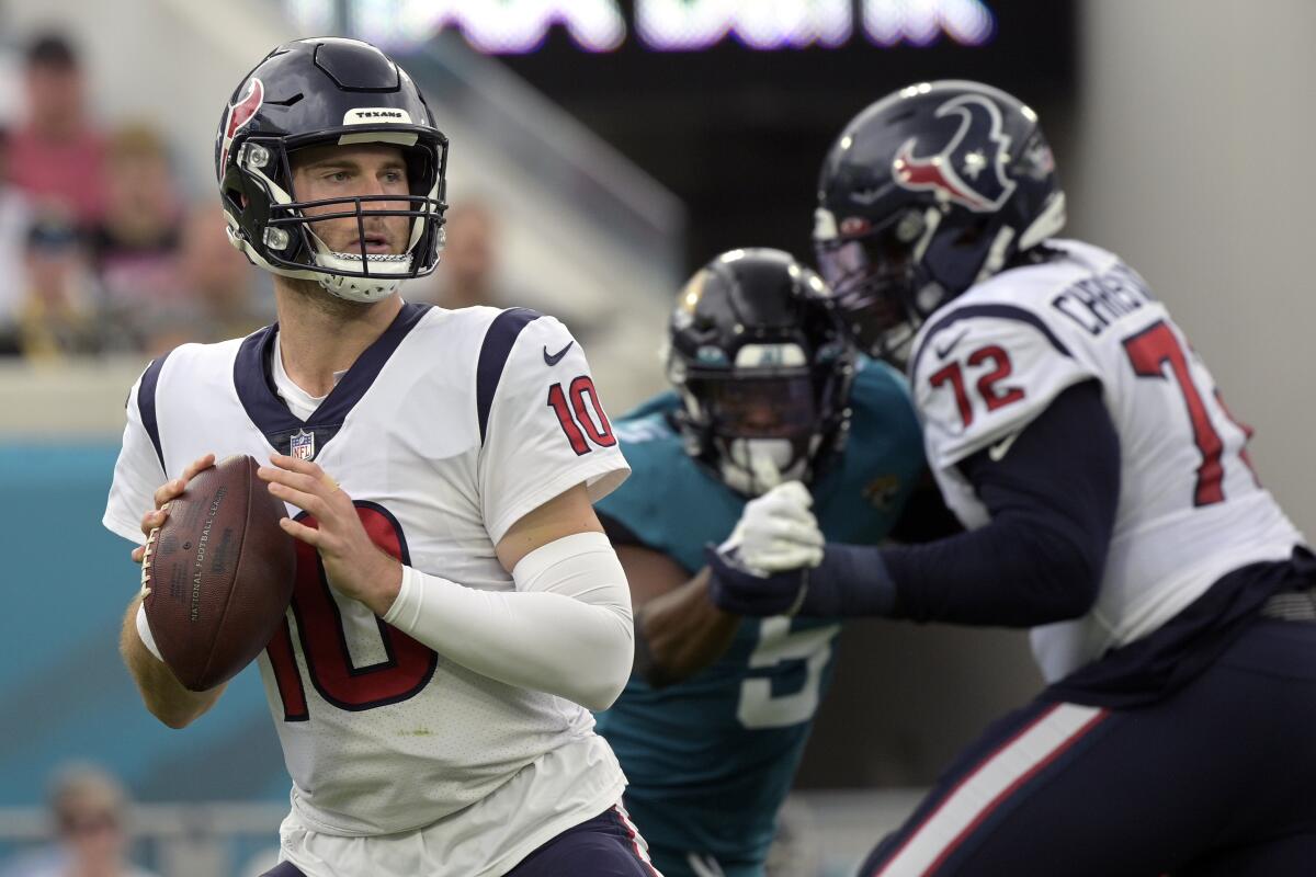 Mills looks to build on success after 1st NFL win for Texans - The