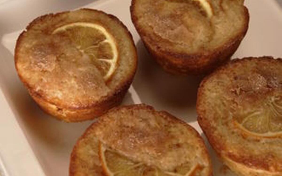 Meyer lemon muffins