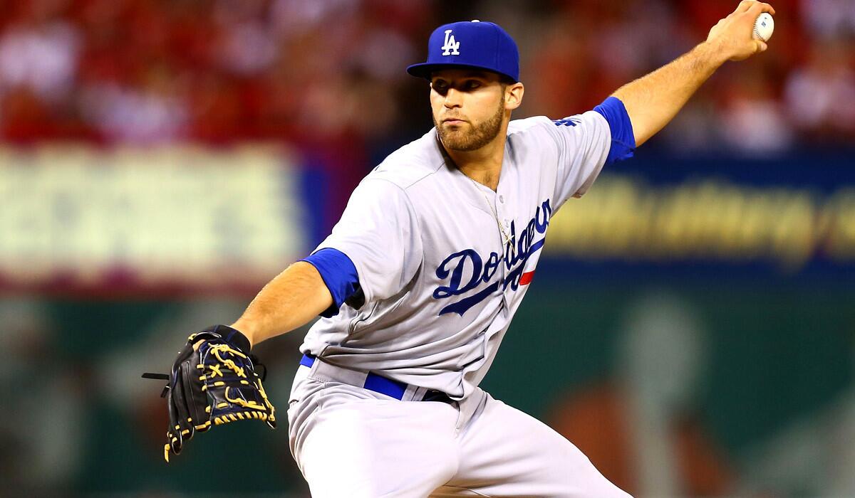 Reliever Paco Rodriguez had a 3.86 earned-run average in 14 innings this season for the Dodgers.