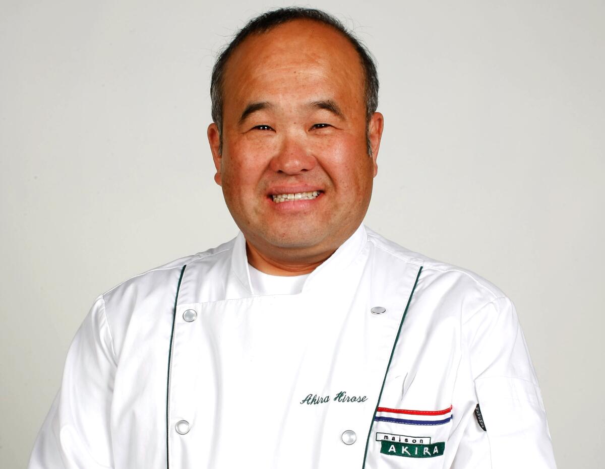 Japanese-French chef Akira Hirose dies at 70. At Azay, his flavors