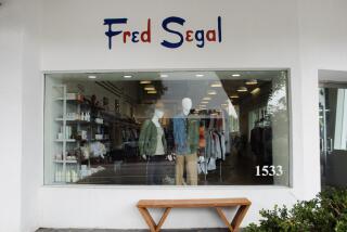 The Fred Segal store in Santa Monica.