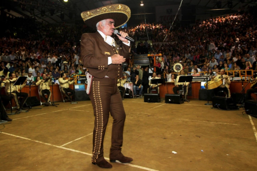 Fotografía de archivo fechada el 13 de octubre e 2012, del cantante mexicano, Vicente Fernández