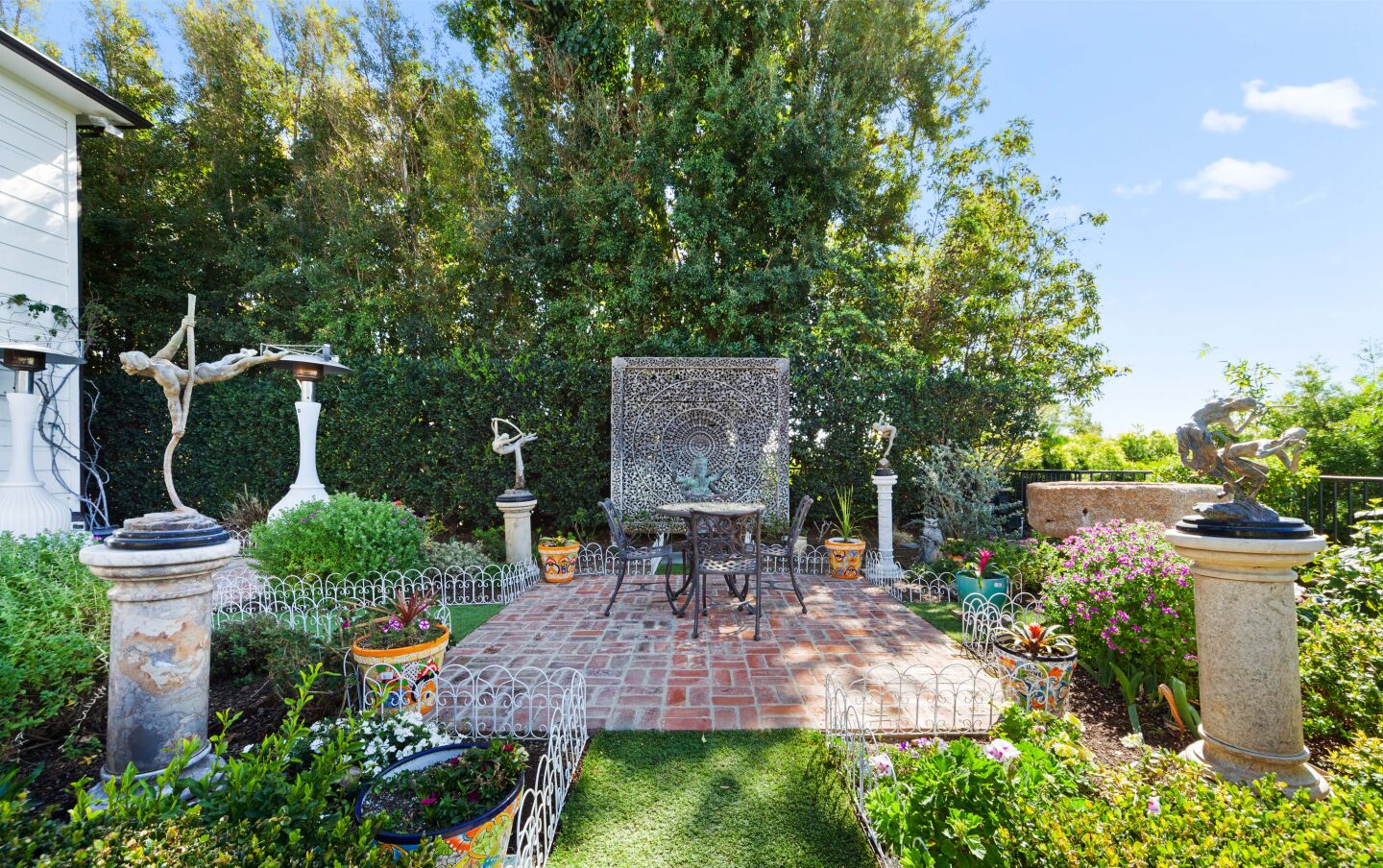 The dining patio.