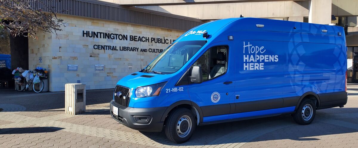 Be Well's Mobile Crisis Response Team delivers free mental health in Huntington Beach.