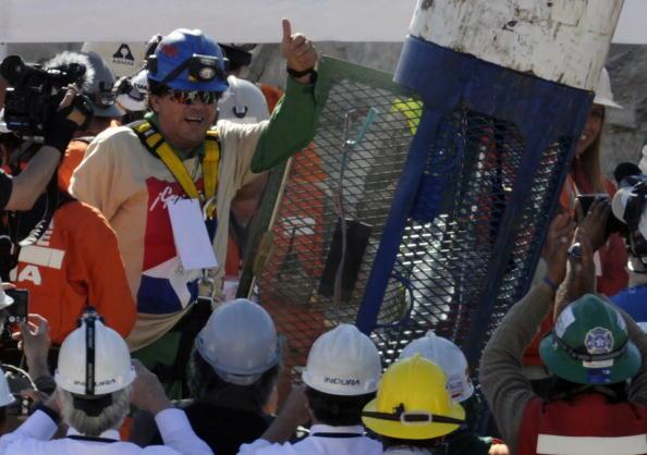 October 13 - Chilean miners rescue begins