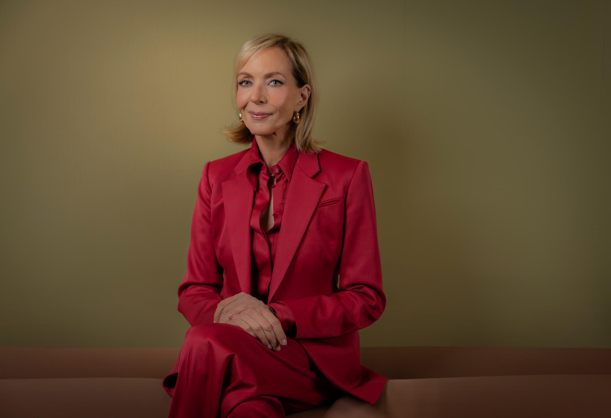 Allison Janney poses for the L.A. Times Emmy Drama Roundtable