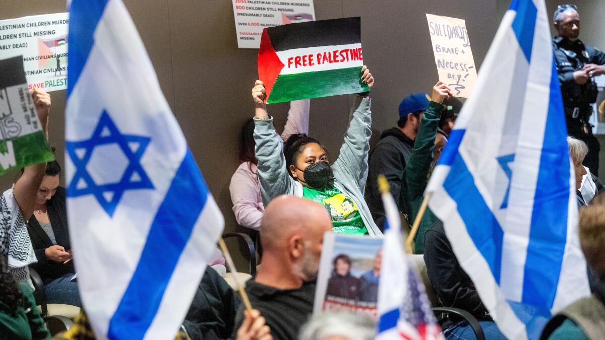 California city backs Palestinians, accuses Israel of 'ethnic cleansing' -  Los Angeles Times