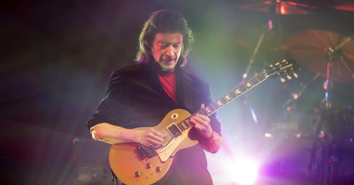 Previous Genesis guitarist Steve Hackett hospitalized following adverse reaction to meds