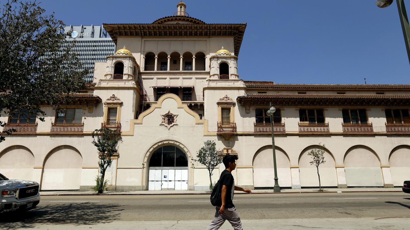 Downtown L.A.'s historic Herald Examiner building